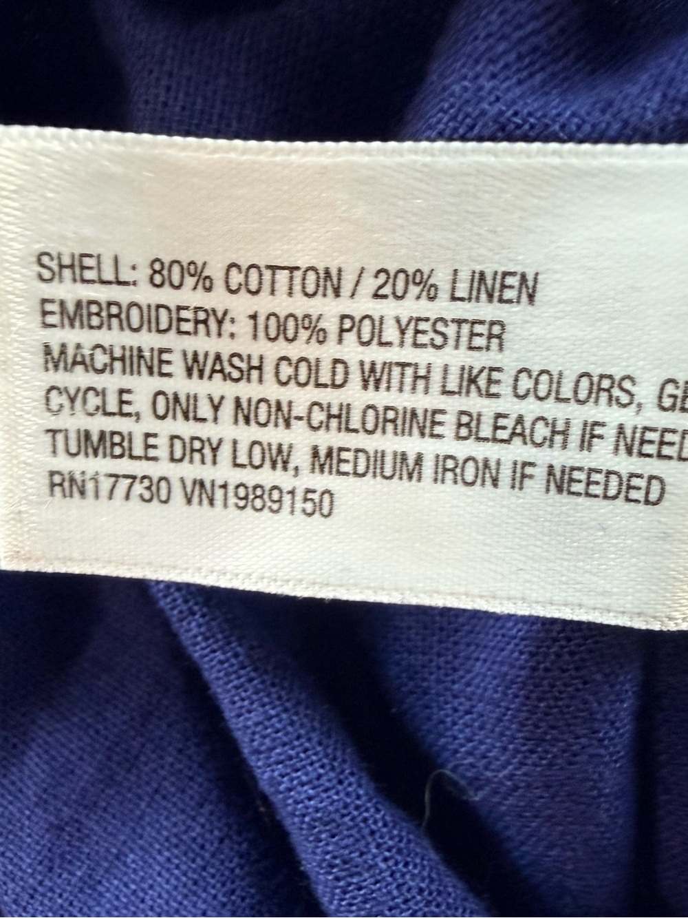 Roller Rabbit - Blue Scalloped Embroidered Set - Picture 11 of 12